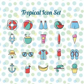 Illustrations tropicales